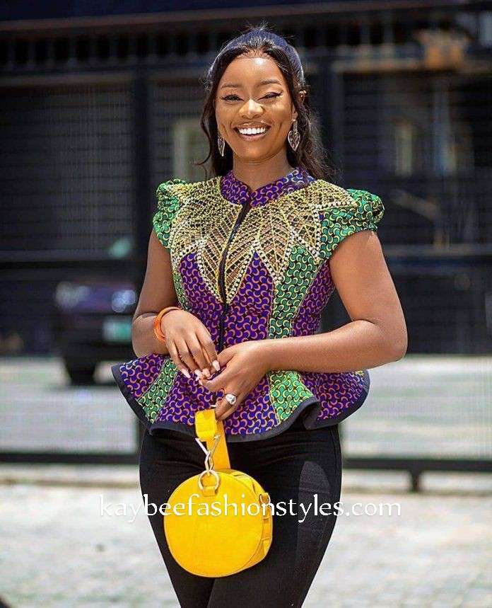 Ankara Tops for Ladies 2022