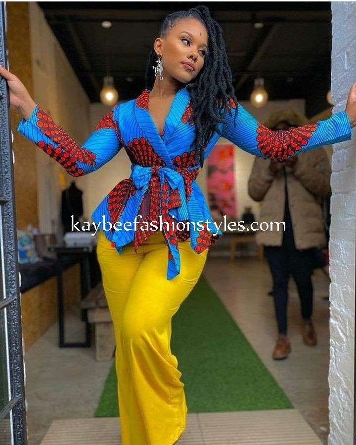 Ankara Tops for Ladies 2022