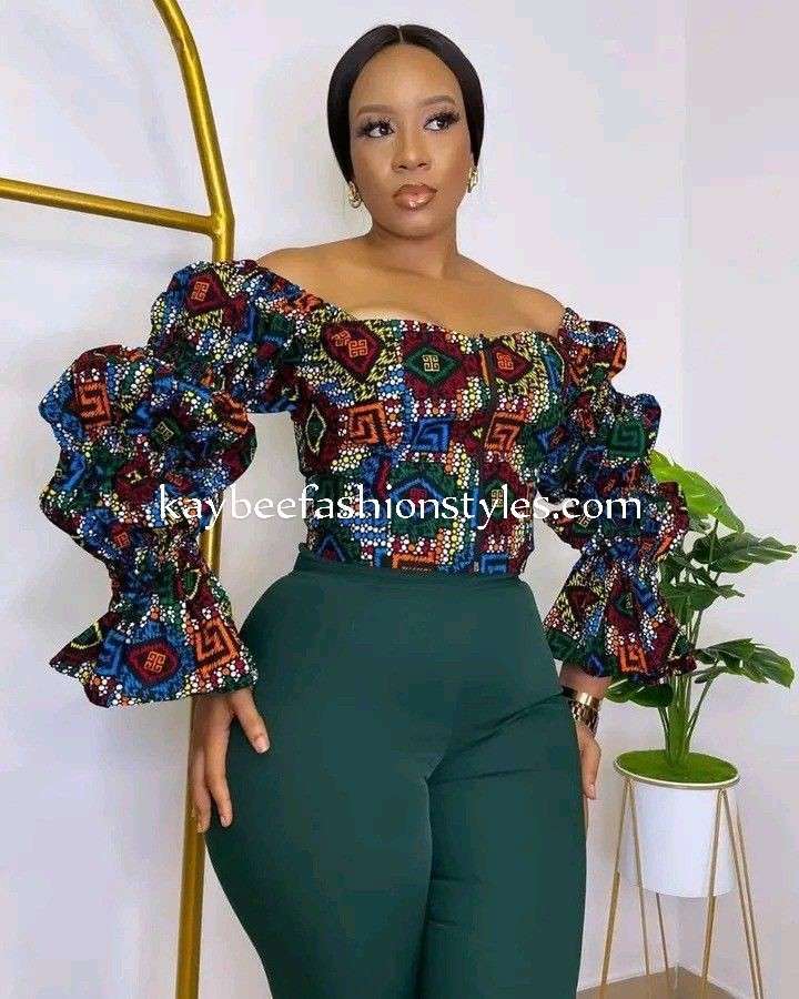 Ankara Tops for Ladies 2022