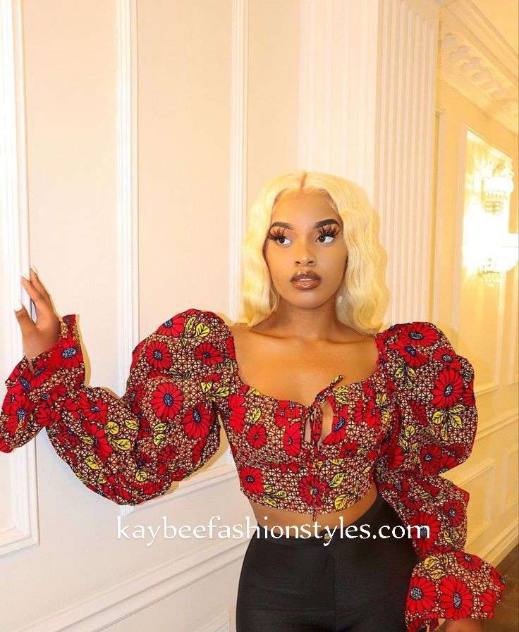 Ankara Tops for Ladies 2022