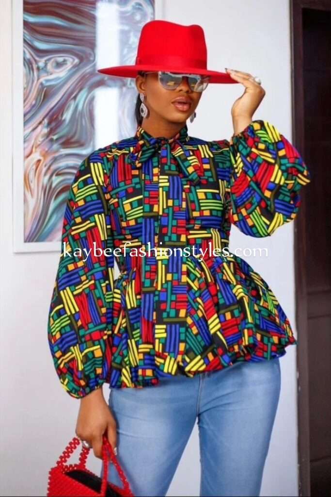 Ankara free tops online styles
