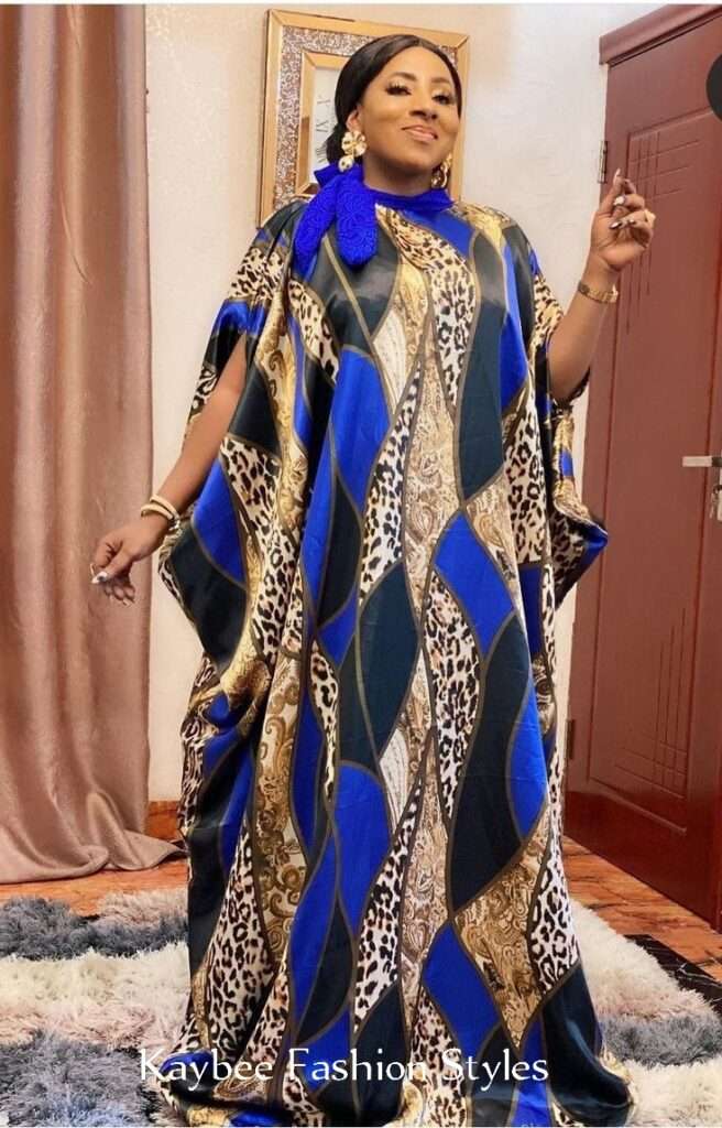 Silk Material Dress Styles for Nigerian Ladies