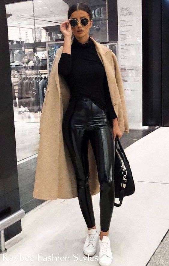 Ways to Wear Leather Pants for Fall