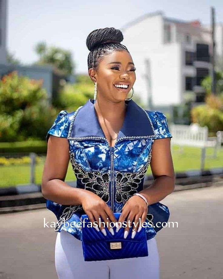 Ankara Tops for Ladies 2022