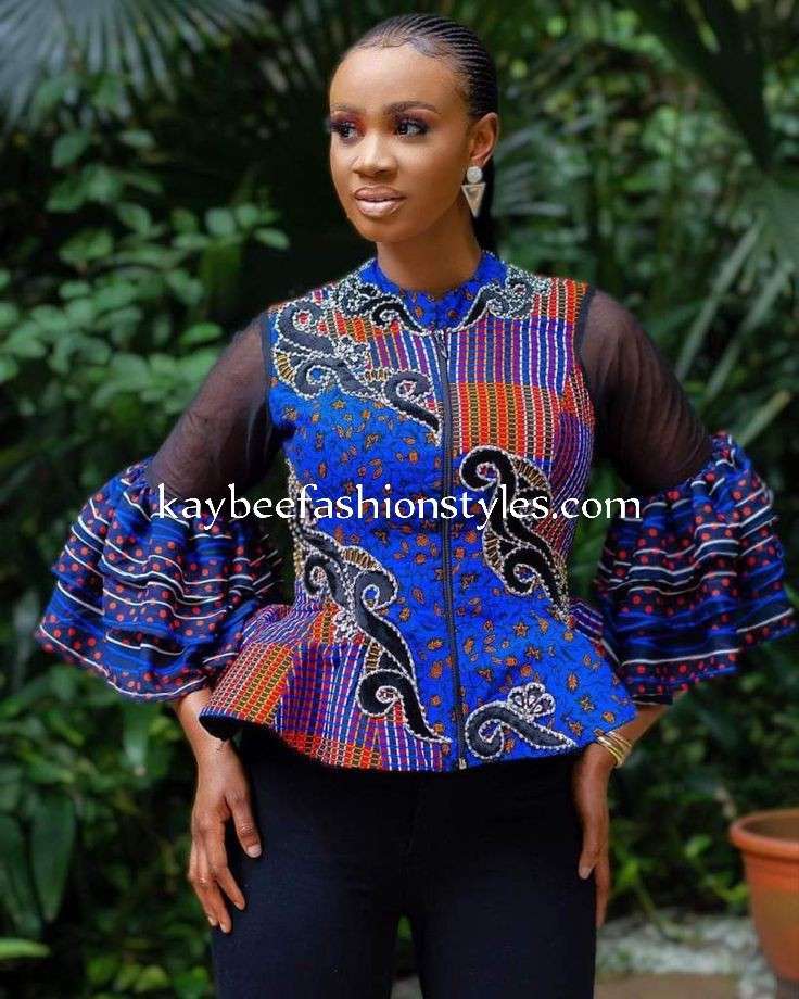 Ankara Tops for Ladies 2022