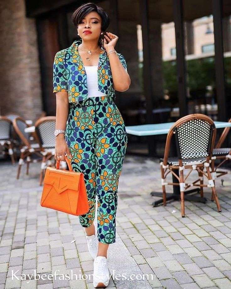 How to Rock Ankara with Sneakers