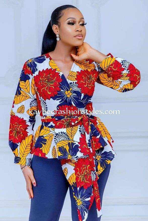 Ankara Tops for Ladies 2022