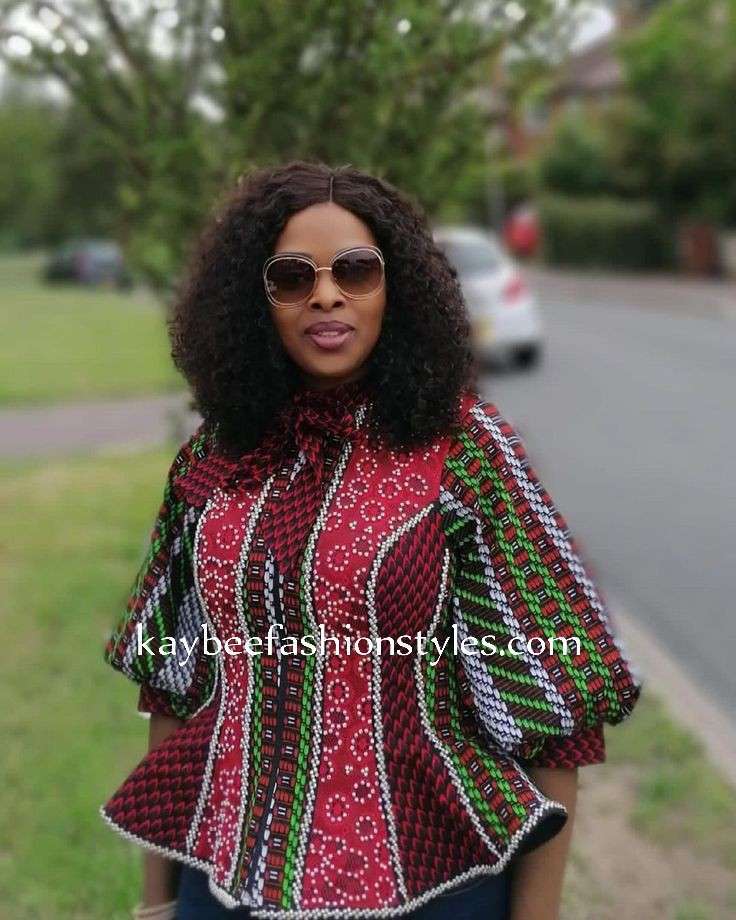 Ankara Tops for Ladies 2022