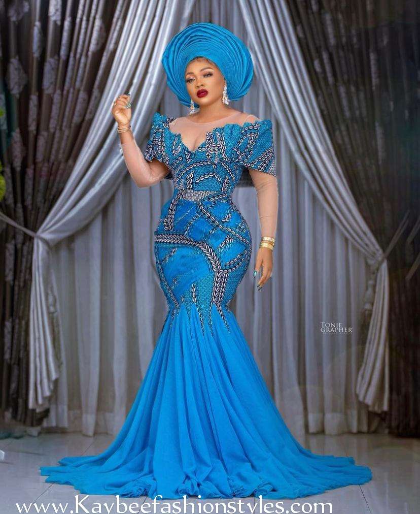 Mercy Aigbe Ankara Styles