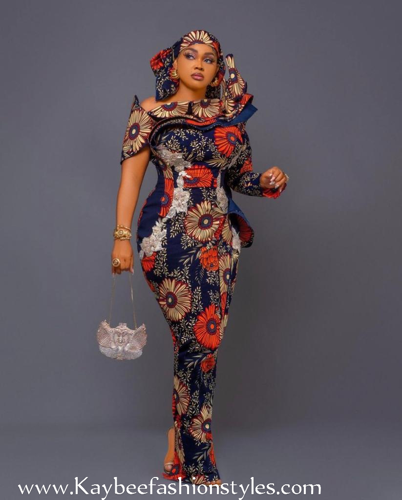 Mercy Aigbe Ankara Styles