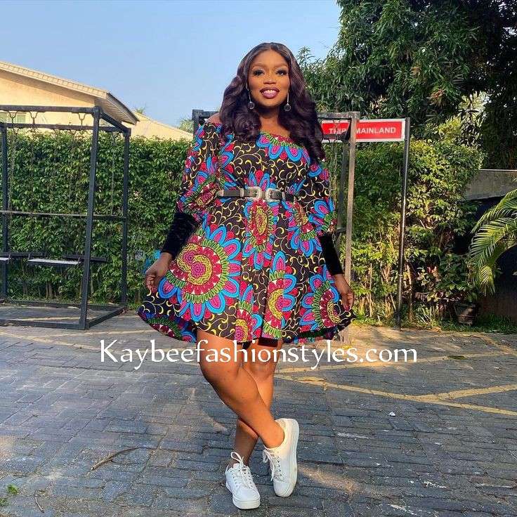 How to Rock Ankara with Sneakers