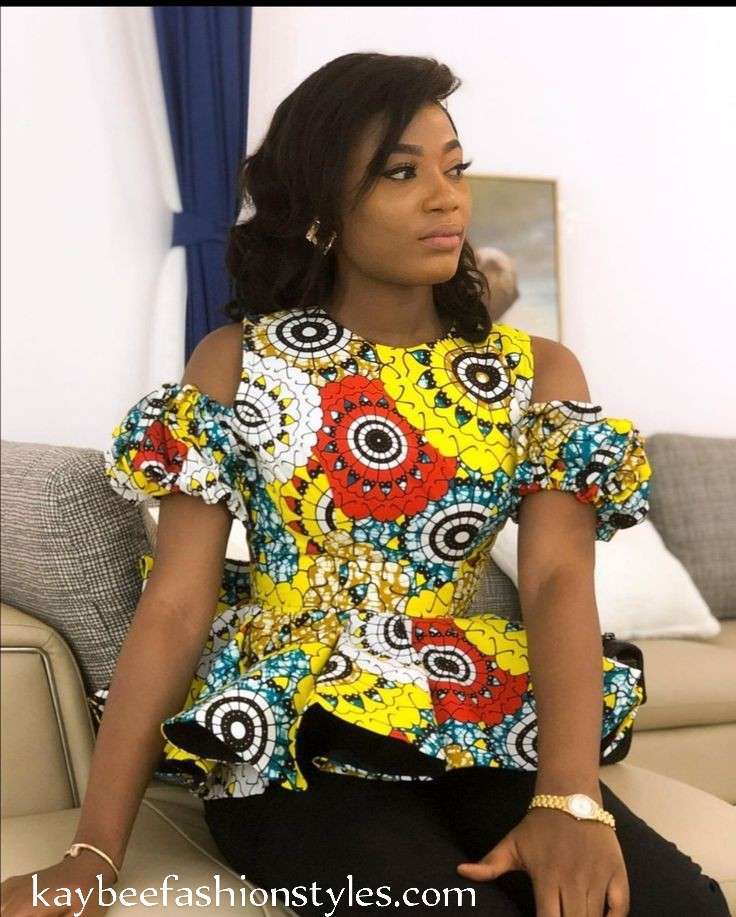 Ankara Tops for Ladies 2022