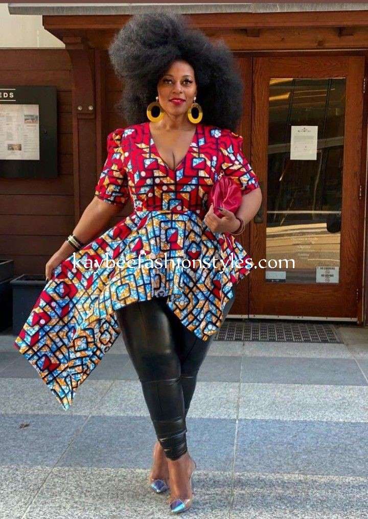 Ankara Tops for Ladies 2022