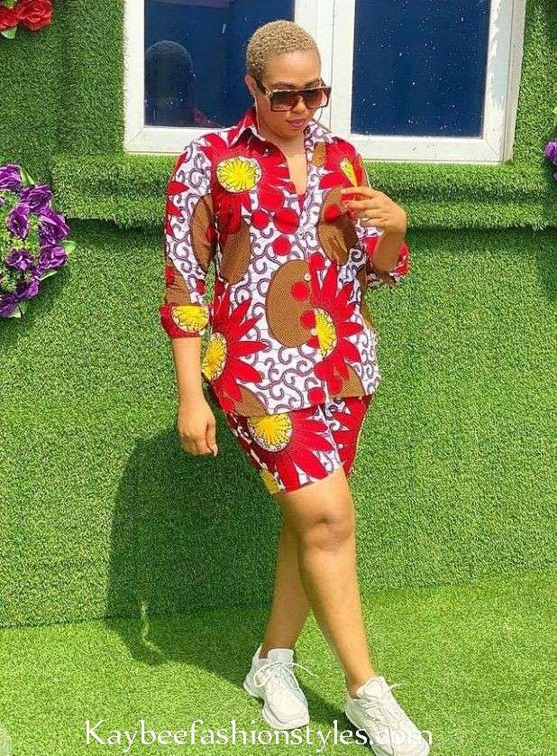 How to Rock Ankara with Sneakers