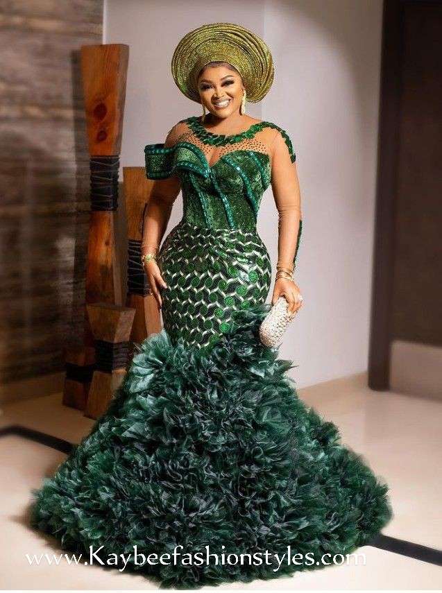 Mercy Aigbe Ankara Styles