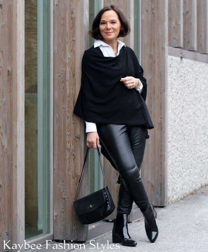 Ways to Wear Leather Pants for Fall