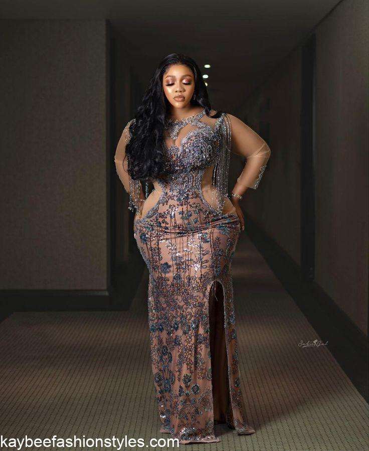 Aso Ebi Styles for Plus Size Ladies