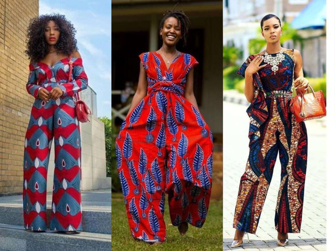 30 Best Ankara Palazzo Jumpsuit Styles For Ladies in 2023 Kaybee