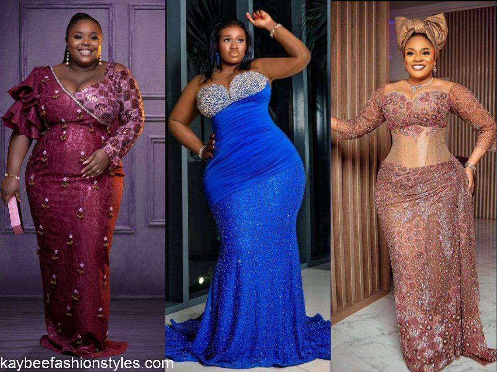 Aso Ebi Styles for Plus Size Ladies