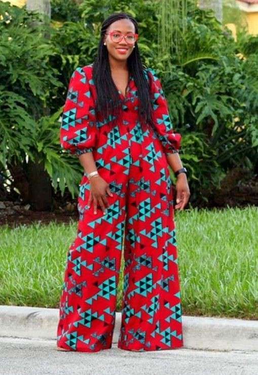 Ankara Palazzo Jumpsuit Styles