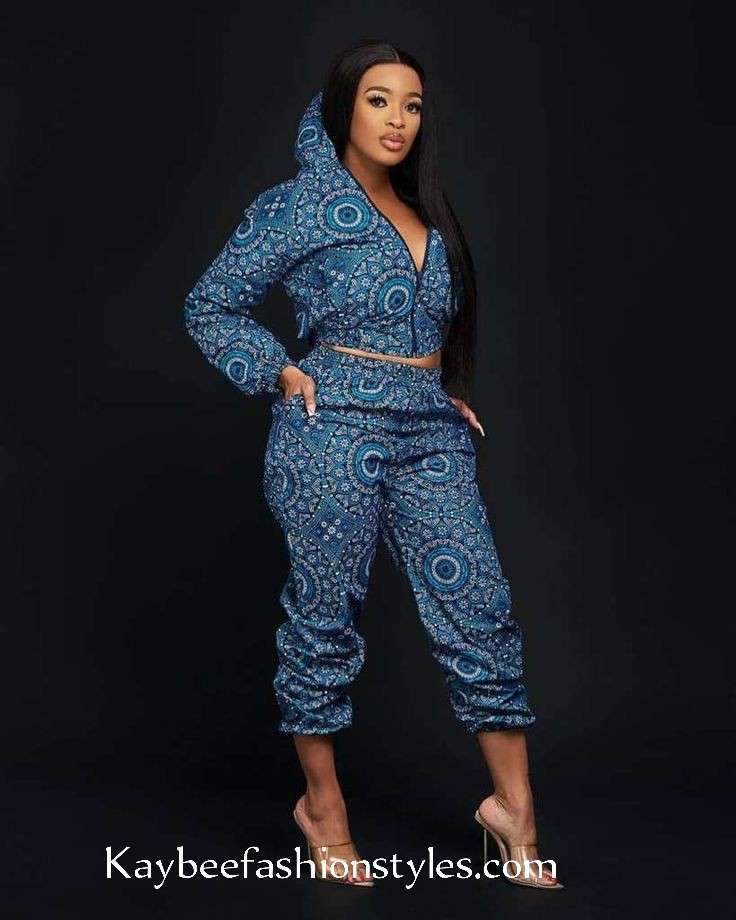 Ankara Bomber Jacket Styles for Ladies