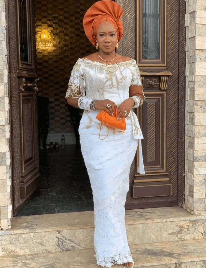 Nigerian lace blouse styles for wrapper