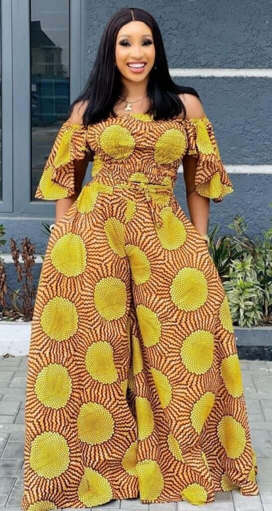 Ankara Palazzo Jumpsuit Styles