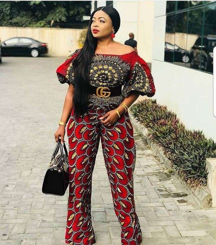 Ankara Palazzo Jumpsuit Styles