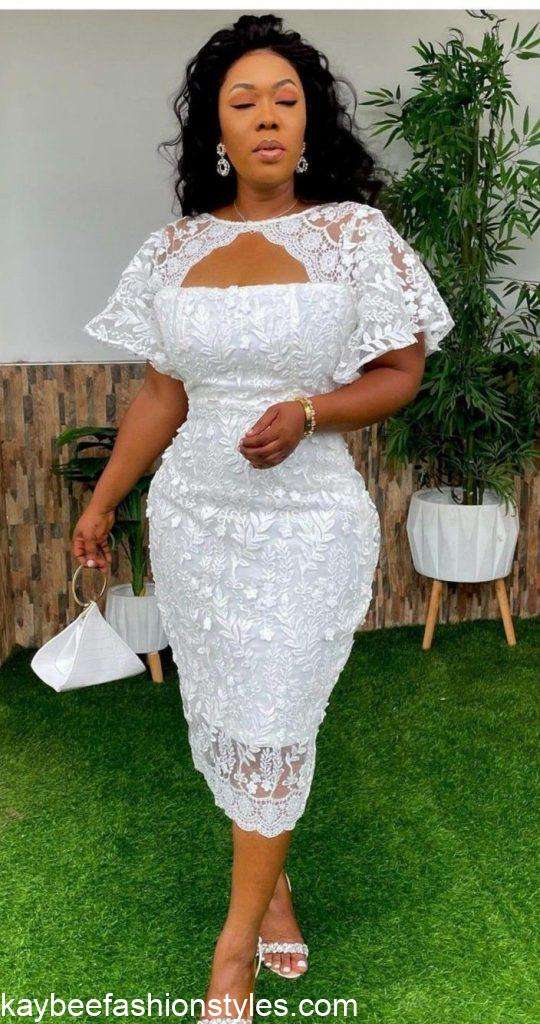 Straight dress styles clearance with lace