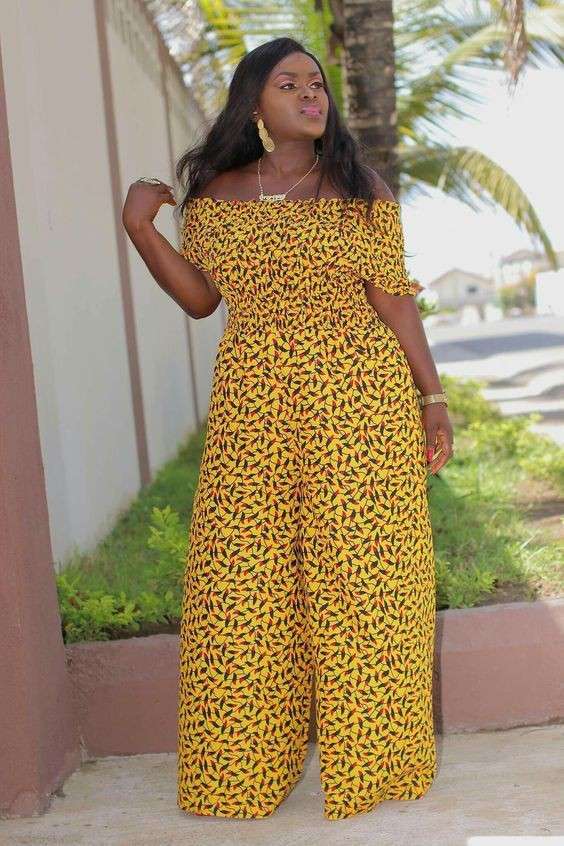 Ankara Palazzo Jumpsuit Styles