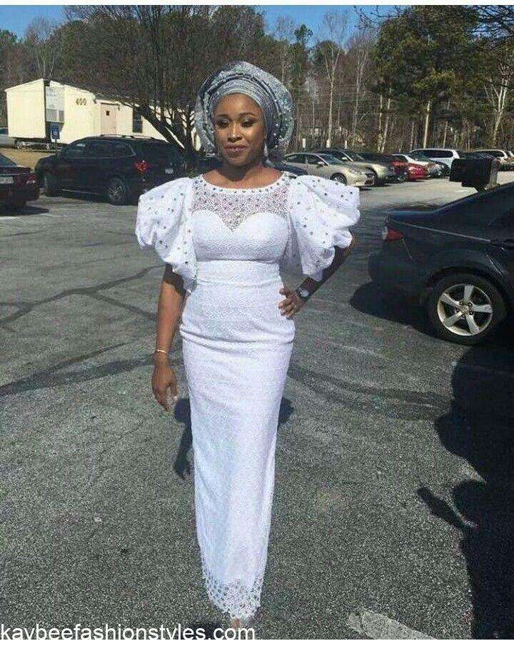 White Lace Styles for Burial