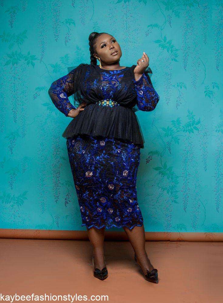 Aso Ebi Styles for Plus Size Ladies