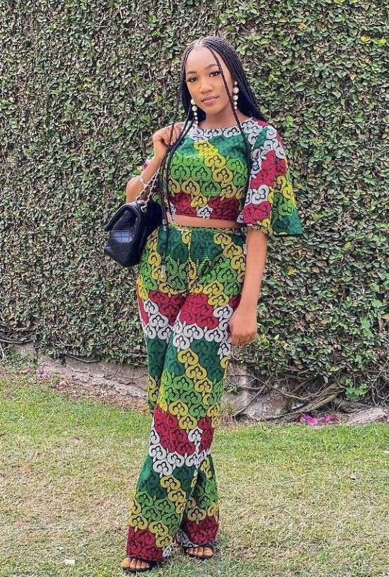 Ankara Palazzo Trousers and tops