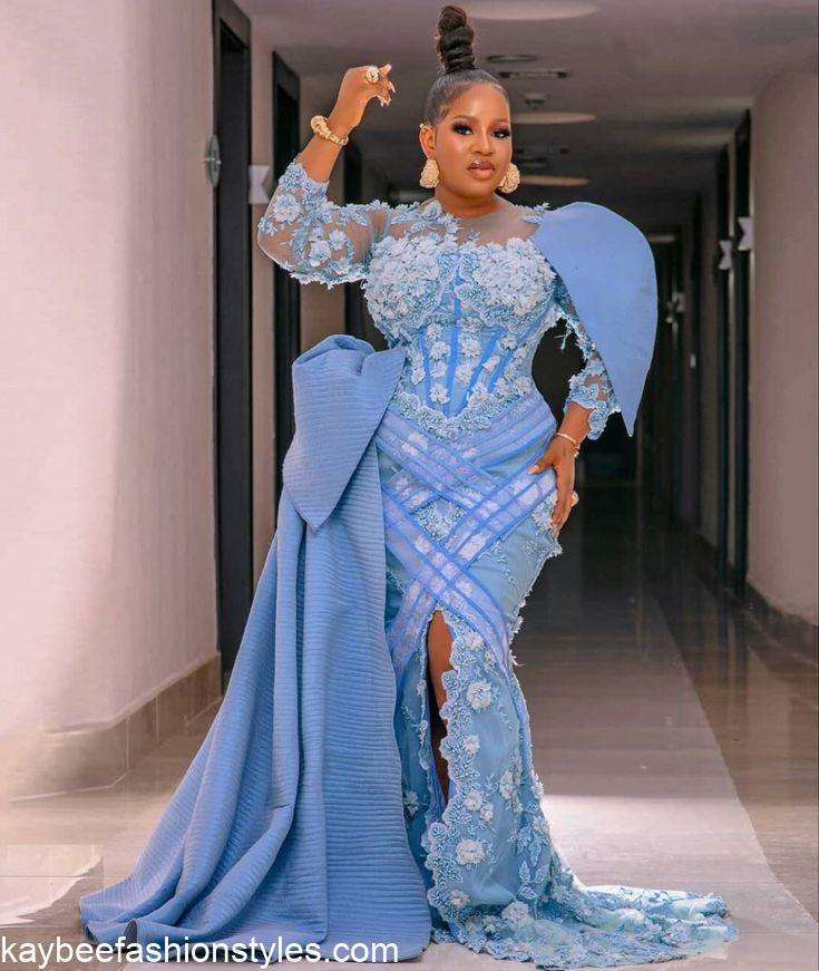 Aso Ebi Styles for Plus Size Ladies