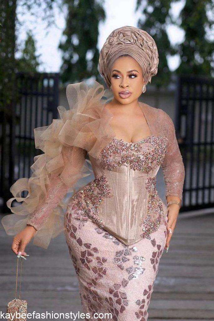 Aso Ebi Styles for Plus Size Ladies