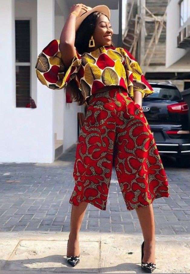 Ankara Palazzo Trousers and tops