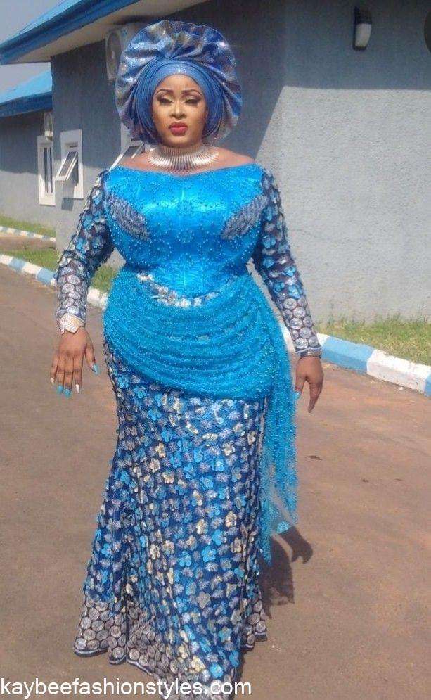 Aso Ebi Styles for Plus Size Ladies