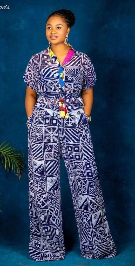 Ankara Palazzo Jumpsuit Styles