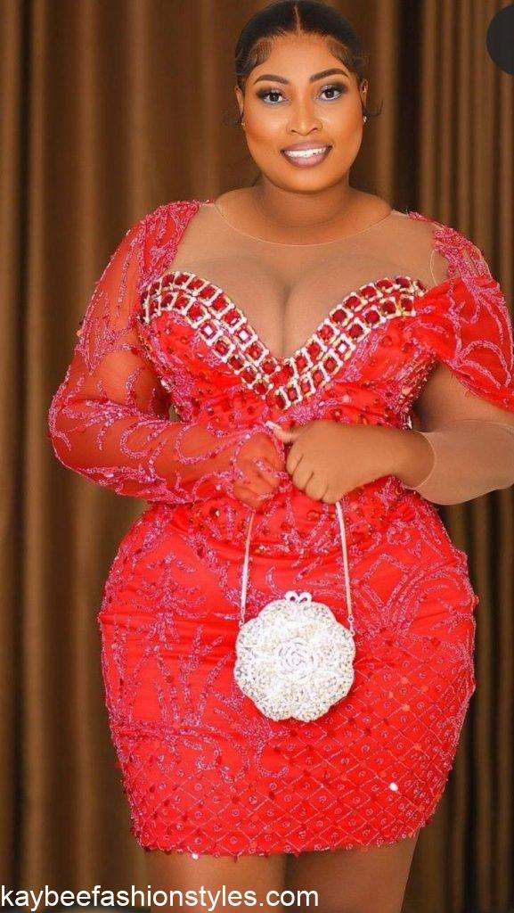 Aso Ebi Styles for Plus Size Ladies