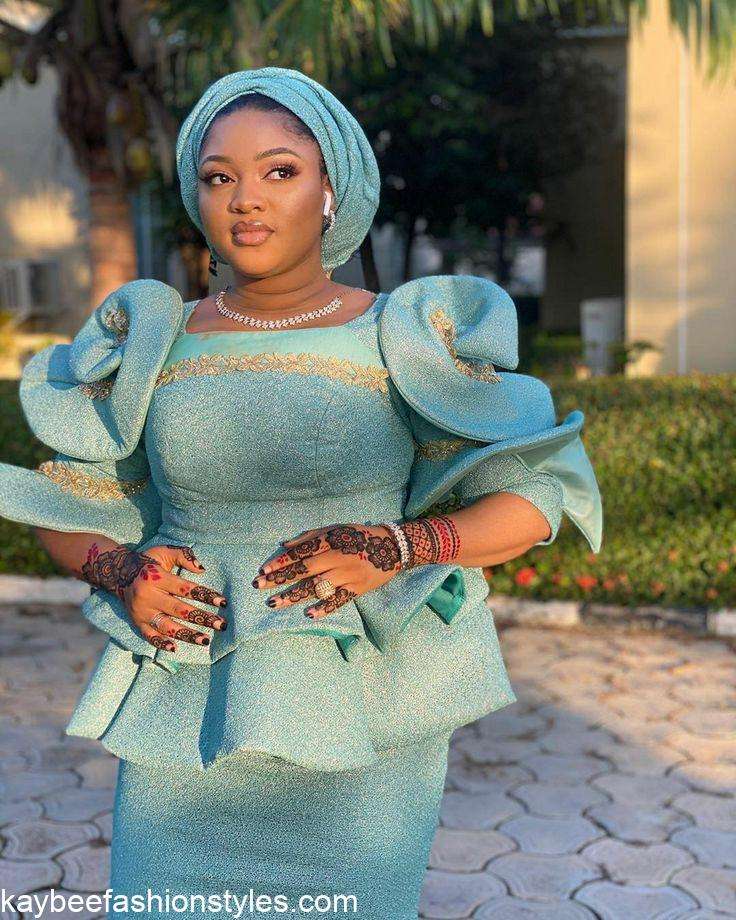 Aso Ebi Styles for Plus Size Ladies