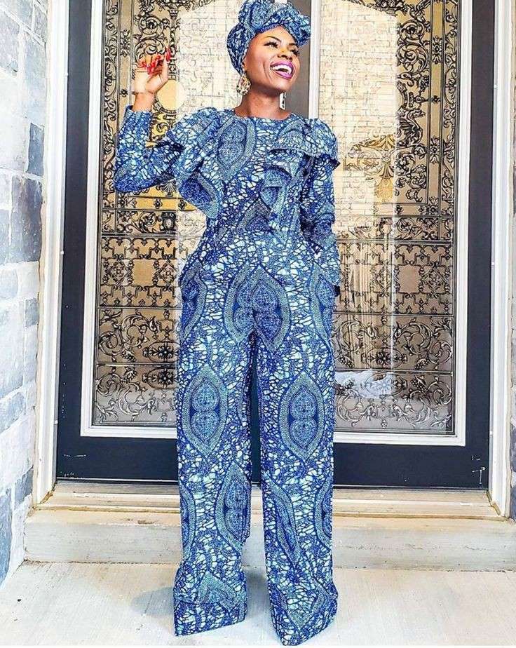 Ankara Palazzo Jumpsuit Styles