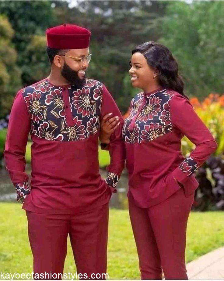 Plain and Pattern Styles for couples