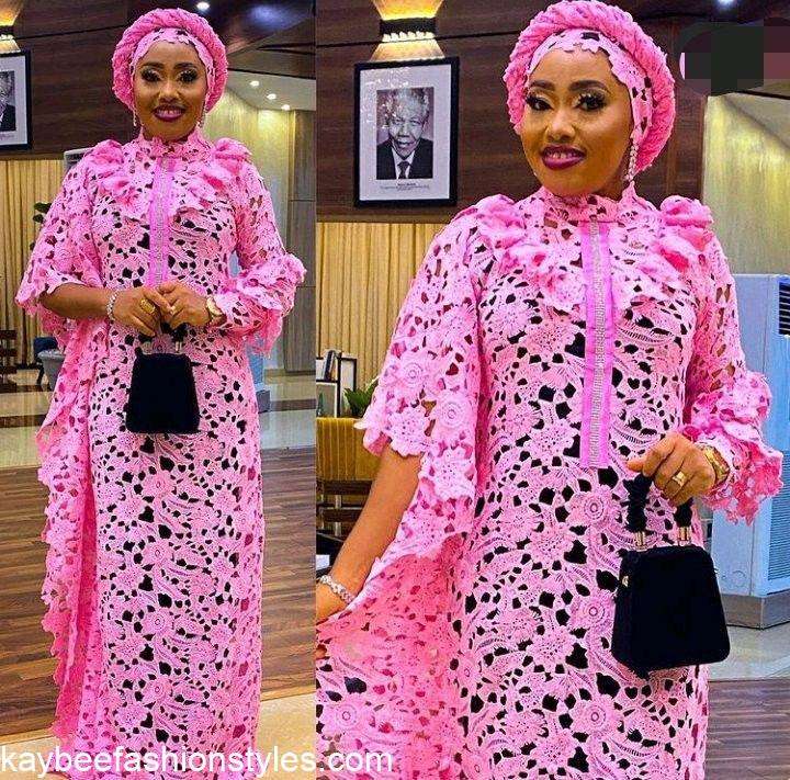 Latest Cord Lace Styles for Weddings and Parties in 2023 and 2024 ...