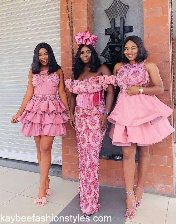 Best Short Lace Gown Styles for Wedding Guests in 2022 and 2023 Kaybee Fashion Styles