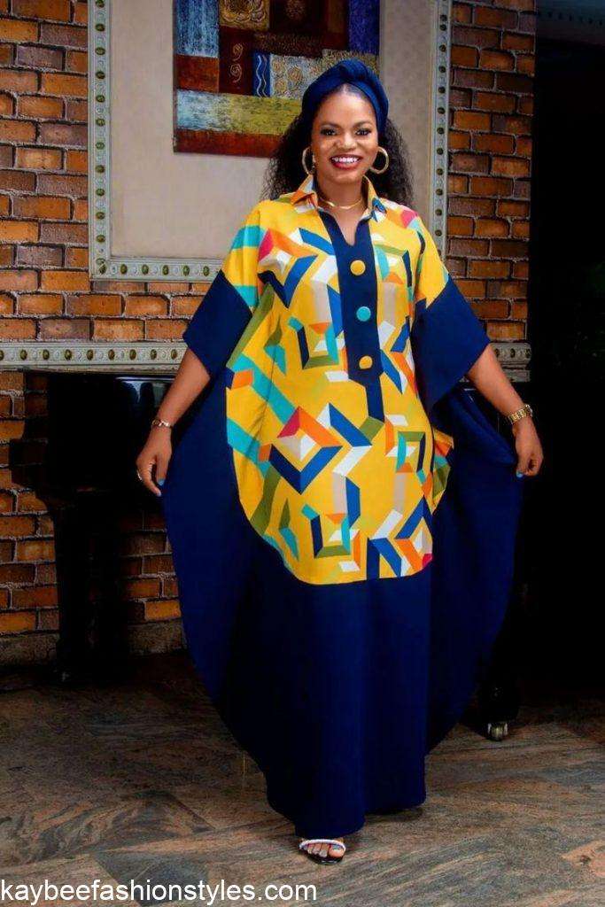 Plain and pattern ankara gown | Olist Women's Other Brands Dresses For Sale  In Nigeria