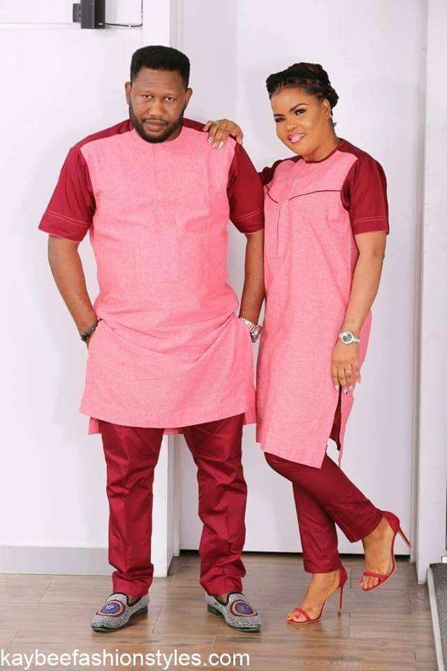 Plain and Pattern Styles for couples