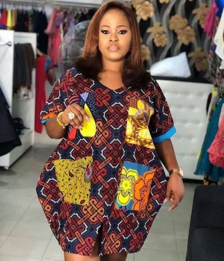 Short Bubu Gown Styles for Ladies in 2022 and 2023 - Kaybee Fashion Styles