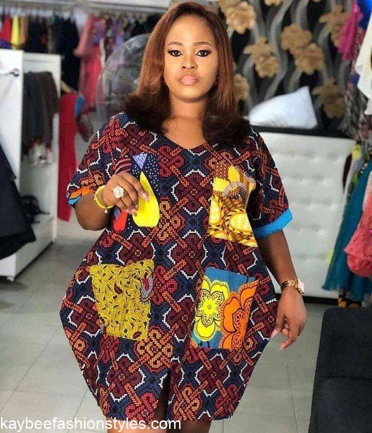 Short Bubu Gown Styles for Ladies