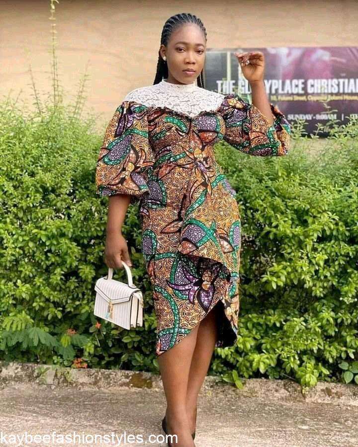 Latest Wrapper Gown Styles for Ladies in 2023 and 2024 Kaybee Fashion Styles