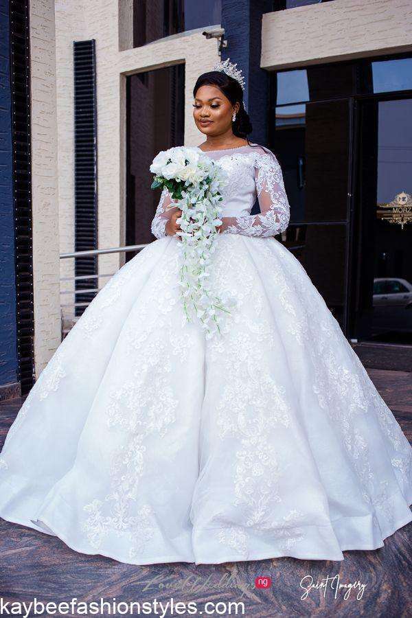 Decent Wedding Gowns in Nigeria
